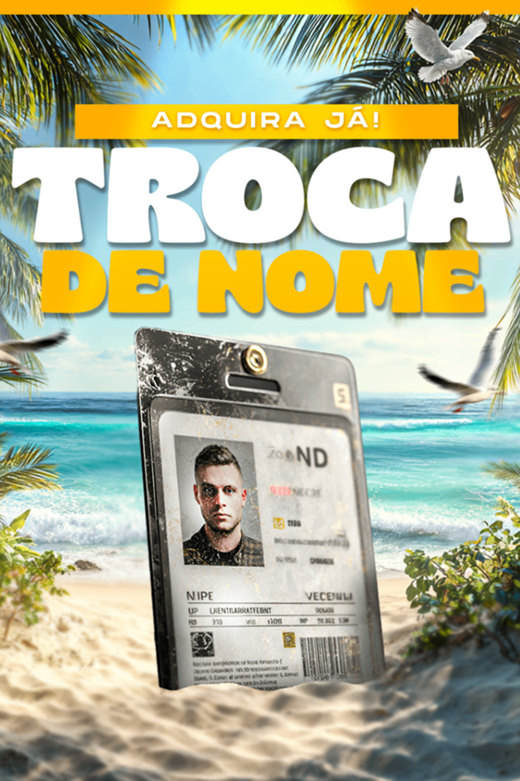 Troca de Nome